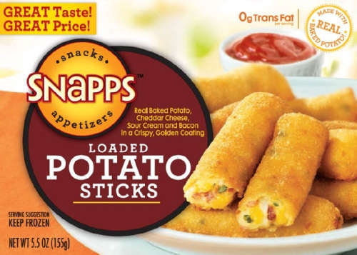 Snapps 5 5oz Loaded Potato Sticks Walmart Com Walmart Com
