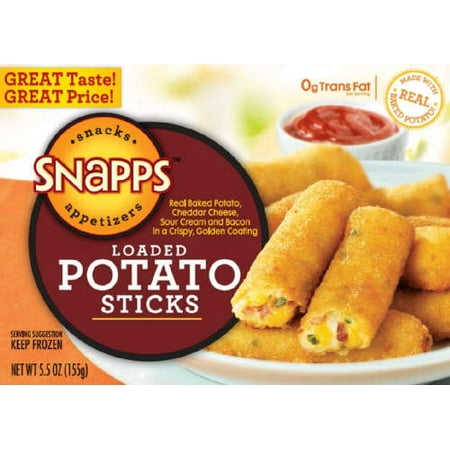 SNAPPS 5.5oz Loaded Potato Sticks - Walmart.com