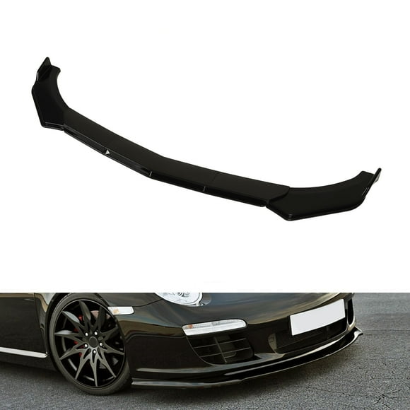 Front Bumper Diffuser,5Pcs Front Bumper Spoiler Splitter 110 To 140mm Universal Car Lip Body Kit