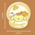 thumbnail image 3 of Alfombrilla de ratón con soporte de muñeca 3D de Hello Kitty, diseño de pompón, Cinnamoroll, Melody, Kuromi, Sanrio, ideal como regalo para niñas y niños., 3 of 9