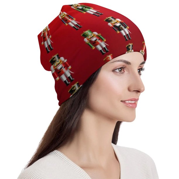 Gorros de Cascanueces de Navidad para adultos, gorros con estampado de soldado de juguete, gorros térmicos de moda, gorros deportivos para exteriores