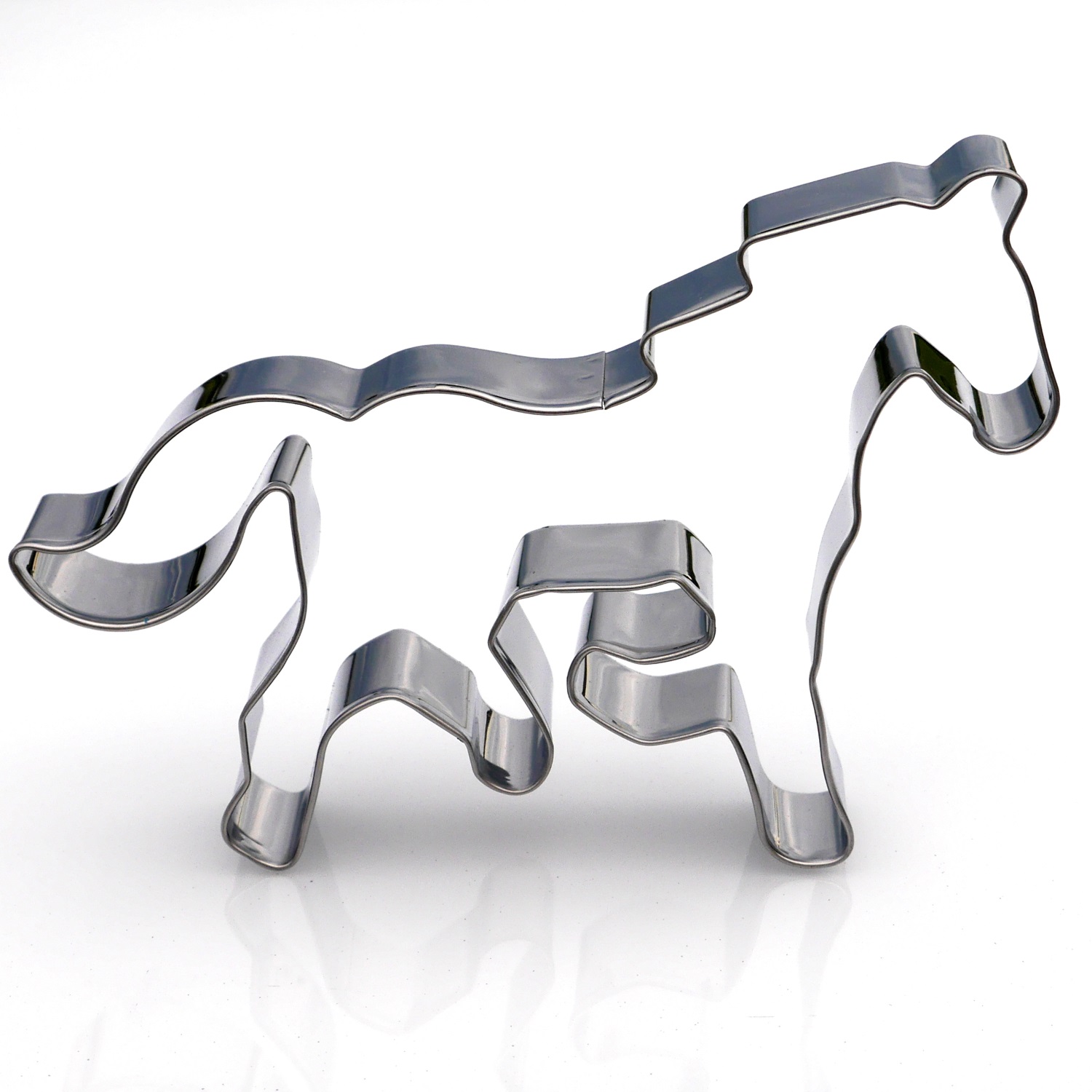 Horse Cookie Cutter Stainless Steel