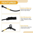 thumbnail image 3 of Unique Bargains ABS Wheel Speed Sensor No.39124495 Rear Left Right ABS Sensor Anti-lock Braking System Sensor for Chevrolet Volt 2016-2019, 3 of 7