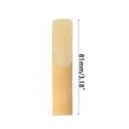 thumbnail image 5 of 10pcs Bb Tenors Saxophone Reeds Strength 2.0/2.5/3.0 Tone Sax Instrument Reed, 5 of 8