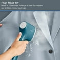 thumbnail image 5 of Rowenta Handheld Garment Steamer, Blue and White, 5 of 10
