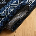 thumbnail image 5 of SAFAVIEH Vintage Hamadan Keighley Oriental Area Rug, Blue/Black, 9' x 12', 5 of 8