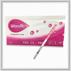 (20 pack) Wondfo Pregnancy hCG Urine Dipstrip