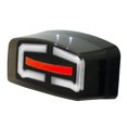 thumbnail image 2 of CALAVERA STOP UNIVERSAL CUADRADA CON DIRECCIONAL negro, 2 of 8