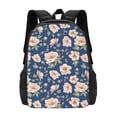thumbnail image 3 of Balery Flower Backpack for Men and Women - Durable 600D Oxford Cloth -Large Capacity, Water-Resistant School, Travel, and Hiking Bag, 3 of 9