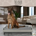 thumbnail image 2 of TailZzz Asher Wooden Pet Bed with Mattress | Large to Extra Large Pet Bed with Mattress | Elevated Pet Bed | Greenguard Gold Certified Wooden Pet Bed, 2 of 14