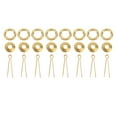 thumbnail image 2 of Antique  Pulls, Small 8 Set Beautiful Appearance Cabinet  Pull  For Wardrobes For Drawers, 2 of 8