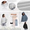 thumbnail image 5 of SUNBS Oversized Hoodies for Women Pullover Long Sleeve Hooded Sweatshirts with Kangaroo Pocket, 5 of 8