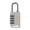 Gray, variant on Combination Luggage Security Padlock Small Password Keyless Unlocks AntiTheft Padlock Lockers Antitheft Locks