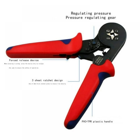 

[Big Clear!]Wire Crimping Tool Crimper Plier Electricians Ratcheting Wire Crimping Tool Contractors Repair Support Repair Hand Tool