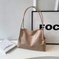 thumbnail image 1 of SGACAI Bolso de hombro para mujer, bolso de mano suave, sencillo, para debajo del brazo, bolso de viaje, 1 of 7