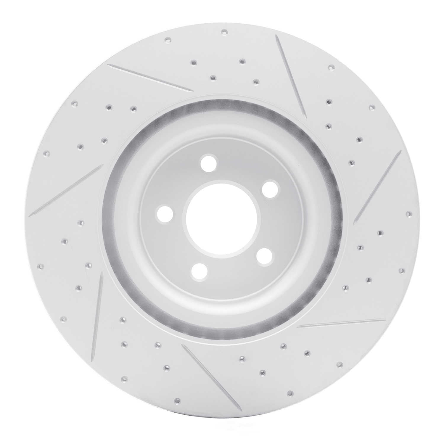Dynamic Friction Company 830-54079L DFC Geoperformance Rotor - Drilled and Slotted