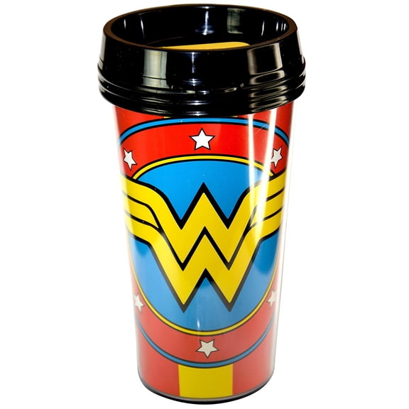 Wonder Woman 16oz PS Travel Tumbler