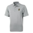 thumbnail image 2 of Men's Cutter & Buck Gray Grambling Tigers Team Logo Virtue Eco Pique Recycled Polo, 2 of 3