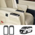 thumbnail image 4 of For ToyotaMiddle Row Seats Water Cup Holder Trim,Carbon Fiber, 4 of 5