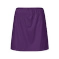 thumbnail image 5 of Fsqjgq Skirts for Women Athletic Tennis Skorts Skirts with Pockets Built-in Shorts Golf Active Skirts for Sports Running Gym Training Yoga Skirts Summer Workout Outfits Floral Skirts for Women G M, 5 of 6