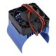 thumbnail image 1 of Disipador de calor para ventilador de refrigeración de motor de 42 mm para 1/10 E-E-, azul, 1 of 6