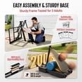thumbnail image 5 of SERAY Adjustable Basketball Hoop 3.4-10 Feet, Portable Basketball Goal with 40 Inch Shatterproof Backboard & Wheels, Indoor/Outdoor Basketball System for Kids, Teens & Adults, 5 of 9