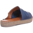 thumbnail image 3 of JUSTINREESS Aliyah Womens Slip On Soft Mule Espadrille Sandal In Jeans Size 9, 3 of 6