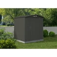 thumbnail image 4 of Ezee Shed Steel Storage 6 X 5 Ft. Galvanized Low Gable Charcoal, 4 of 13
