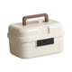 thumbnail image 3 of Caja de almacenamiento con cerradura, organizador de contraseñas, versátil, con asa, portátil, con cerradura de combinación de código para el hogar, Blanco, 3 of 8
