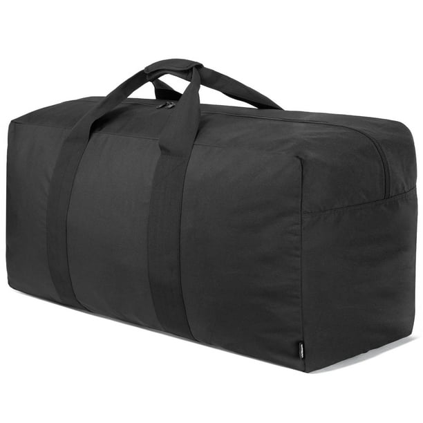 Bolsa de viaje Vorspack extra grande de 100 litros, color negro
