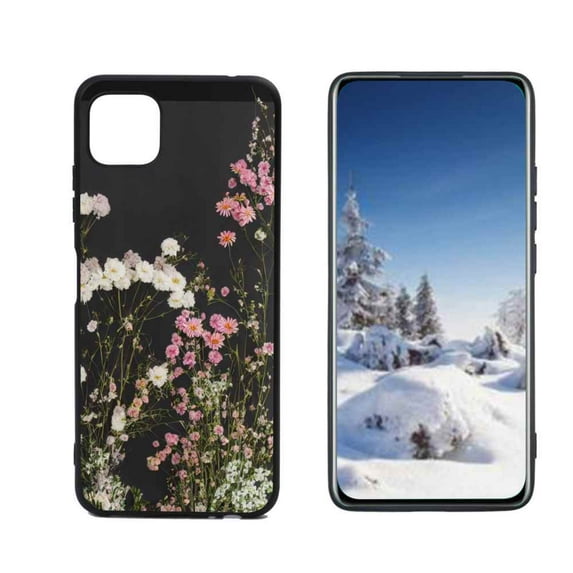 Floral-260 Phone Case, Degined for Boost Mobile Celero 5G Case Men Women, Flexible Silicone Shockproof Case for Boost Mobile Celero 5G