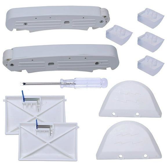 CPAN Pool Cleaner Part Kit with AXV417WHP Pod Swings, AXV604WHP Front and Rear Bezels, AXV434WHP Flaps, AXV414P Pod Shoes Fit For Hayward Navigator Pool Vac Ultra Pool