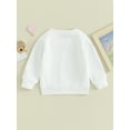 thumbnail image 4 of Faithtur Sweat-Shirts d'Anniversaire Garçon Lettre Imprimé Manches Longues Col Rond Tops Vêtements Bébé, 4 of 9