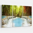 thumbnail image 1 of Design Art Huai Mae Kamin Waterfall Canvas Print, 1 of 3