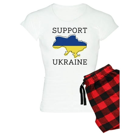 

CafePress - Support Ukraine - Women s Light Pajamas