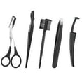 thumbnail image 3 of Kit de Sourcils 5 Pcs Multi-Usage en Acier Inoxydable Kit de Coupe des Sourcils Kit de Soin des Sourcils, 3 of 6