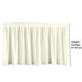 thumbnail image 2 of LCXmlly Wrap Around Bed Skirt Solid Color Wear Resistant Ruffled Bed Skirt for College Dorm Room, 2 of 8