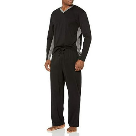 

2-Piece Men s Pajama Set | Lightweight Cotton Knit PJs