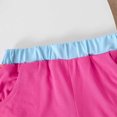 thumbnail image 6 of Tiijoy Girls Outfits Casual Colorblock Short Sleeve Tshirt Shorts Set, Sizes 7-8, 6 of 7
