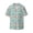 Cute Corgi Head, variant on Cute Dogs Head Print Men's Wrinkle Free Untucked Cuban Shirt Business Casual Button Down Shirts Short Sleeve Shirt