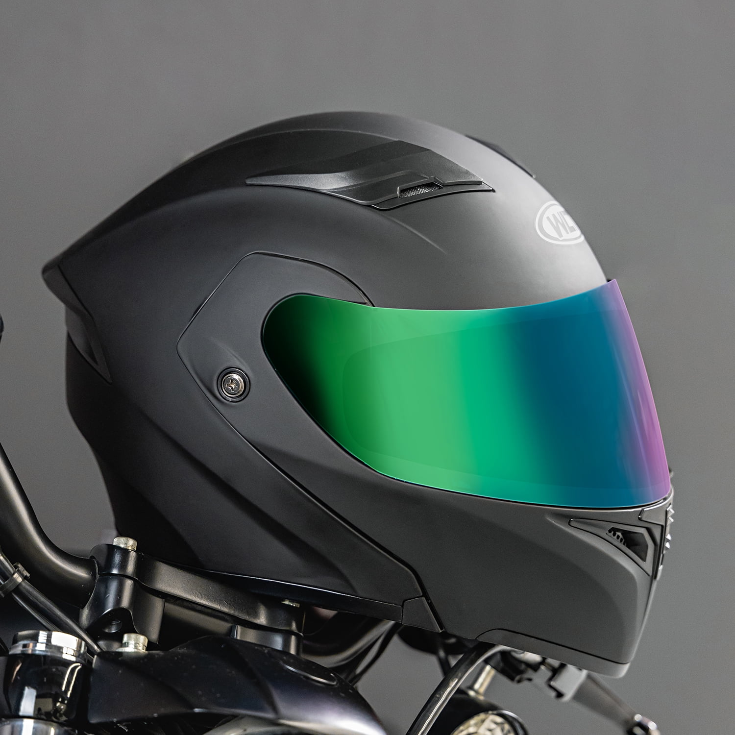 Helmet Adult Full Face Dual Visor Flip Up Motorcycle Helmet Modular Motorcycle Helmet DOT Approved M L XL XXL + Color Lens OUMURS