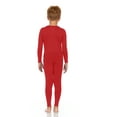 thumbnail image 2 of Thermajohn Thermal Underwear for Boys Long Johns Set Kids (Red, X-Small) Keep Your Kids Warm and Cozy, 2 of 5