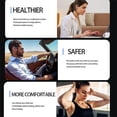 thumbnail image 3 of 2Pcs Bone Conduction Headphones, Kadlawus Bone Conduction Bluetooth Headphones, Open Ear Wireless Sport Headphones, Sweatproof Exercise Headset, Titanium Headband, 6 Hour Playtime, 3 of 9
