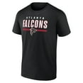 thumbnail image 2 of Men's Black Atlanta Falcons Speed & Agility T-Shirt, 2 of 3