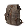 thumbnail image 2 of Oil wax rucksack,Army Green, 2 of 2