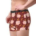 thumbnail image 4 of Disketp Cute Pig With Coins Men'S Boxer Briefs,Soft And Breathable Cotton Underwear With Comfortflex Waistband, 4 of 8
