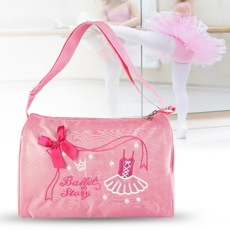 Mgaxyff Ballet Bag Nylon Lightweight Dance Tote Ballet Embroidered Tote Swim Bag for Kids Girl Walmart