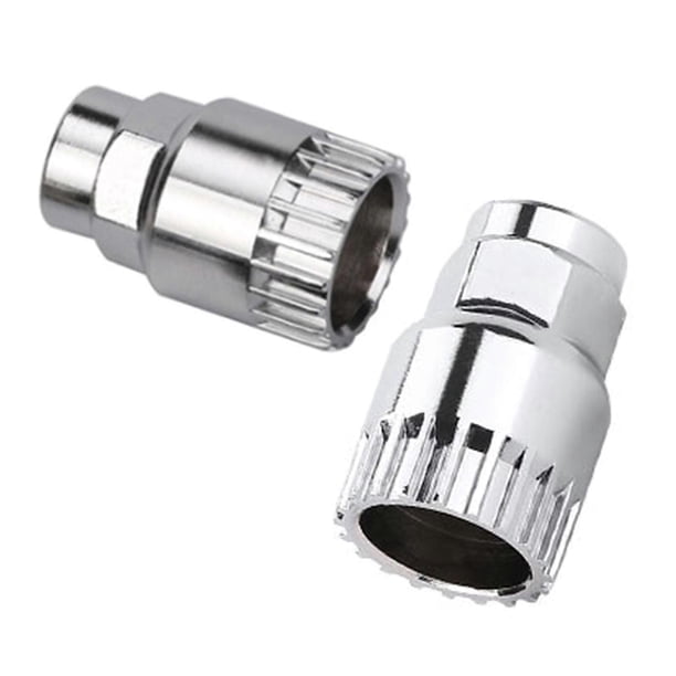 2Pcs 20-Tooth Bicycles Removers Bicycles Bottom Bracket Removal Sleeve Tool for Mountain Bicycles Maintenances and Repair