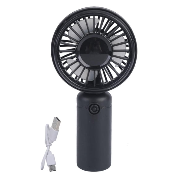 ZELVINN Travel Friendly Handheld Fan USB Charging Compact Design with Front Button Control for Desk Dorm Everyday Cooling