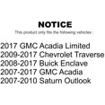 thumbnail image 2 of Front Inner Steering Tie Rod End TOR-EV800572 For Chevrolet Traverse GMC Acadia Buick Enclave Saturn Outlook Limited, 2 of 2